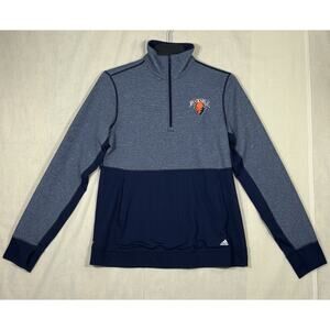 Bucknell University Bison Adidas Women's Twist Half-Zip climalite Pullover